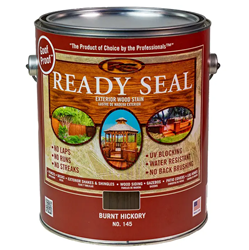 Ready Seal Wood Stain and Sealer - Burnt Hickory 145 - 1 Gallon 