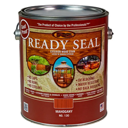 Ready Seal Wood Stain and Sealer - Mahogany 130 - 1 Gallon 