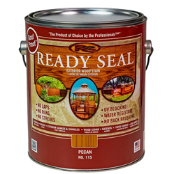 Ready Seal Wood Stain and Sealer - Pecan 115 - 1 Gallon 